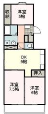 レジデンス小倉の間取り画像