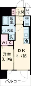 エステムコート大阪プリュームの間取り画像