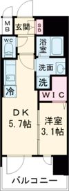 エステムコート大阪プリュームの間取り画像