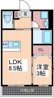 BONDBLD．Ⅱの間取り画像