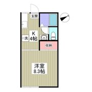 サンハイツ和泉の間取り画像
