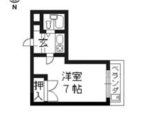 カワサキハウス2号館の間取り画像