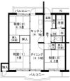 ビレッジハウス志染18号棟の間取り画像