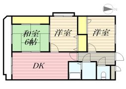スペイシャル紀ノ川の間取り画像