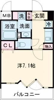 アーバンウェル茨木の間取り画像