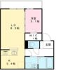 ラシーネわかみやの間取り画像