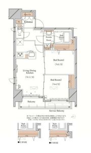 ブランシエスタ上野の間取り画像