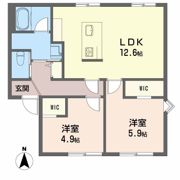 パークハイムトマリ Bの間取り画像