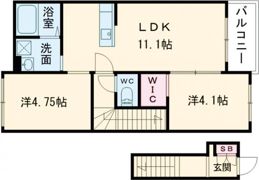 ラヴィエールの間取り画像