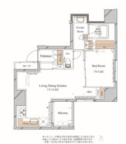 ブランシエスタ上野の間取り画像