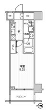 ｽﾃｰｼﾞｸﾞﾗﾝﾃﾞ錦糸町Ⅱの間取り画像