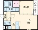 フジパレス瓢箪山Ⅱ番館の間取り画像