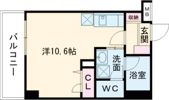 コネクト新水前寺の間取り画像