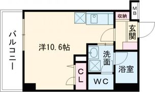 コネクト新水前寺の間取り画像