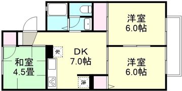 プレセジュール杉原の間取り画像