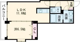 パレス河原町の間取り画像