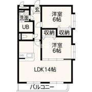 レオマンションの間取り画像