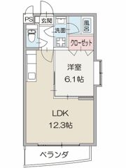 グランチェルト・KⅡの間取り画像