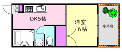フレグランス藤井の間取り画像