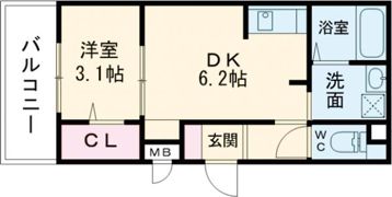 A-NEXT星ヶ丘の間取り画像