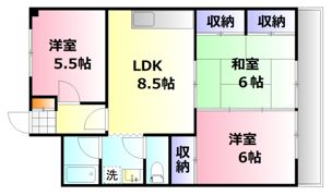 ロイヤルビューの間取り画像