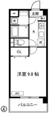 グランシャリオ鵠沼の間取り画像