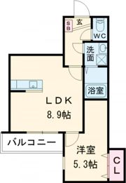 リタリッチ五番館の間取り画像