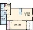 リタリッチ五番館の間取り画像