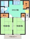 パールハイツCの間取り画像