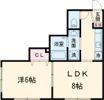 エスワンハイツ高ヶ坂の間取り画像