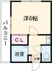 キャメルコートB棟の間取り画像