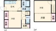 松縄町戸建ての間取り画像