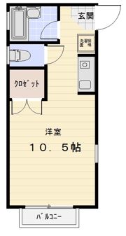 ベックの間取り画像