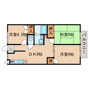 シティシャトレミヤジの間取り画像