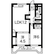 シャルム岐阜の間取り画像
