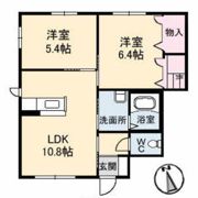 スカイロード B棟の間取り画像
