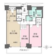W Comfort Towers WESTの間取り画像