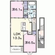キャトル セゾンの間取り画像