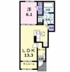 ピース・アイの間取り画像