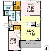 D-アリビオの間取り画像