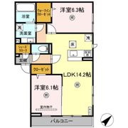 D Paina 大倉山の間取り画像
