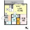 メルベーユの間取り画像