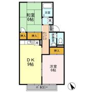シャインポート屋島A～D棟 B棟の間取り画像