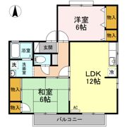 カーサ･フォンテーヌ B棟の間取り画像