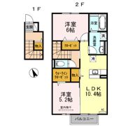 ヴィルヌーブ門司の間取り画像