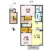ヴィルヌーブ門司の間取り画像