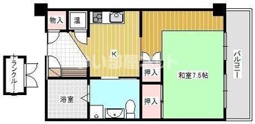 カーサマリアの間取り画像