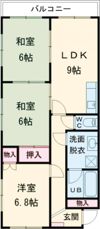 グランドコーポLの間取り画像