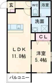 アスルーニの間取り画像