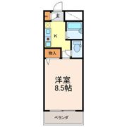 グランドール上前津(wi-fi無料)の間取り画像